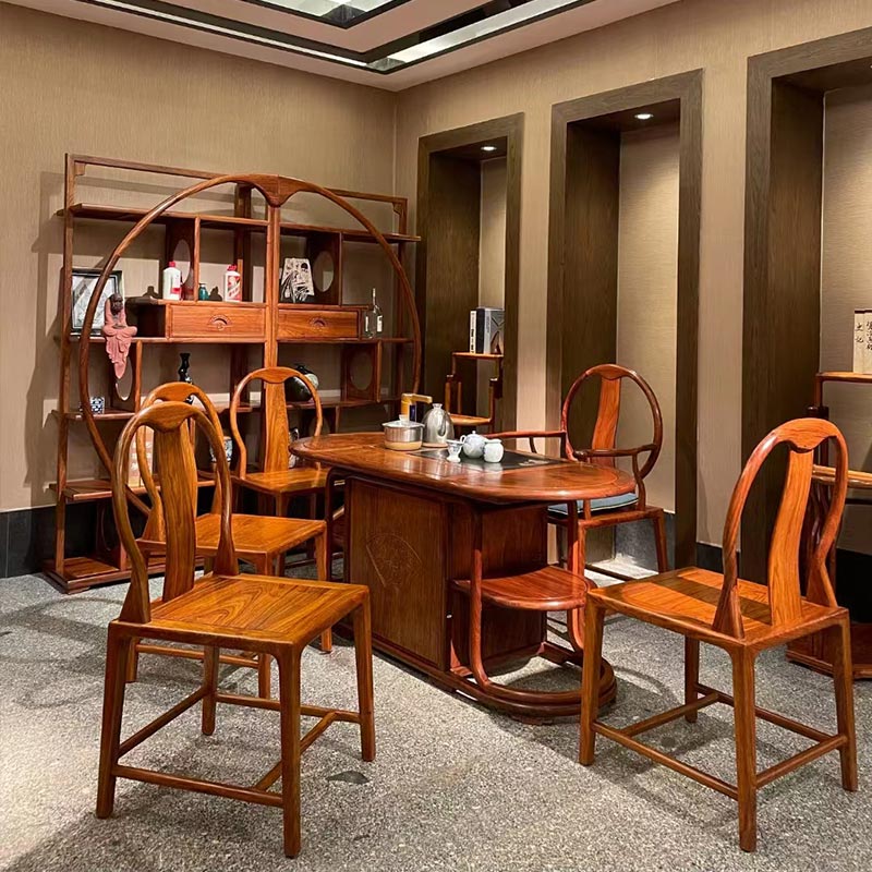Wat zijn de voordelen van de Rosewood Tea -tafel van de Chinese stijl in vergelijking met een gewone theetafel?